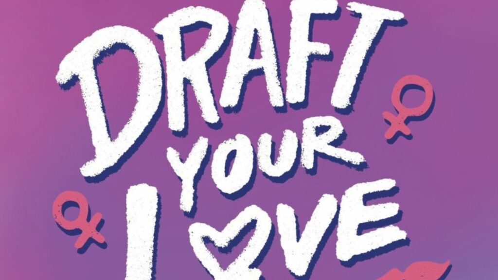 Promotional image from Draft Your Love, a cancelled GL series with an uncertain future.