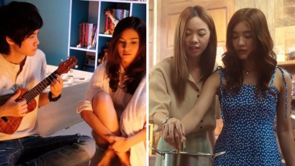 Featured stills collage from hidden Thai GL movies that deserve more love and attention.