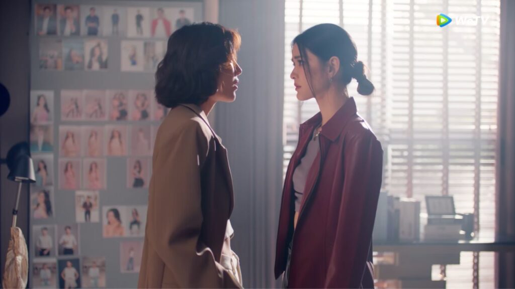 Tension-filled moment from Queendom teasing fan obsession in GL Dramas by Salmon.
