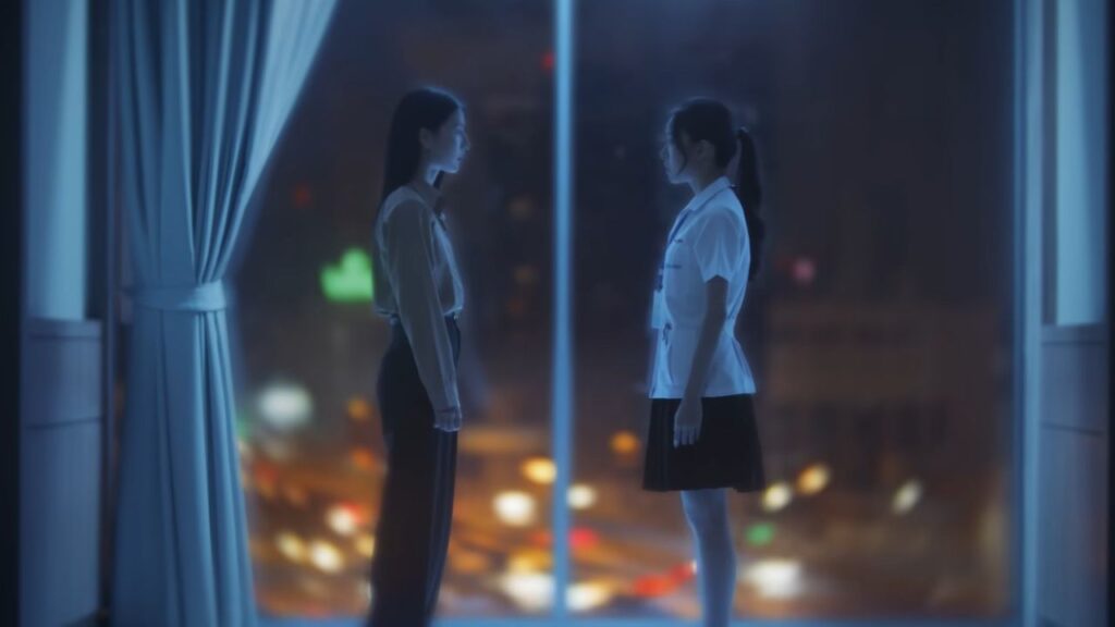 Ethereal image from Reverse With Me, a Thai GL series, representing astrological exploration.