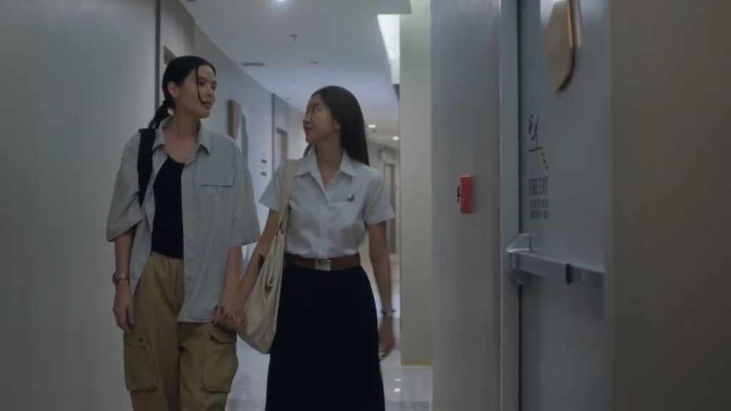 Couple in Reverse Four Me, a Healthy GL series that demonstrates honest communication and emotional safety.