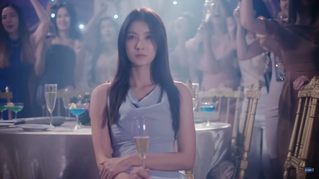 Ai‑oon from Pluto Thai TV Series looking contemplative at dusk, suggesting identity and emotional burden.