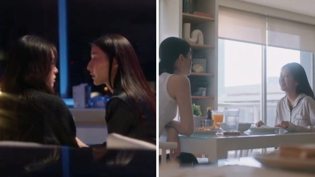 Collage of couples from Healthy GL series showing diverse, respectful sapphic relationships.