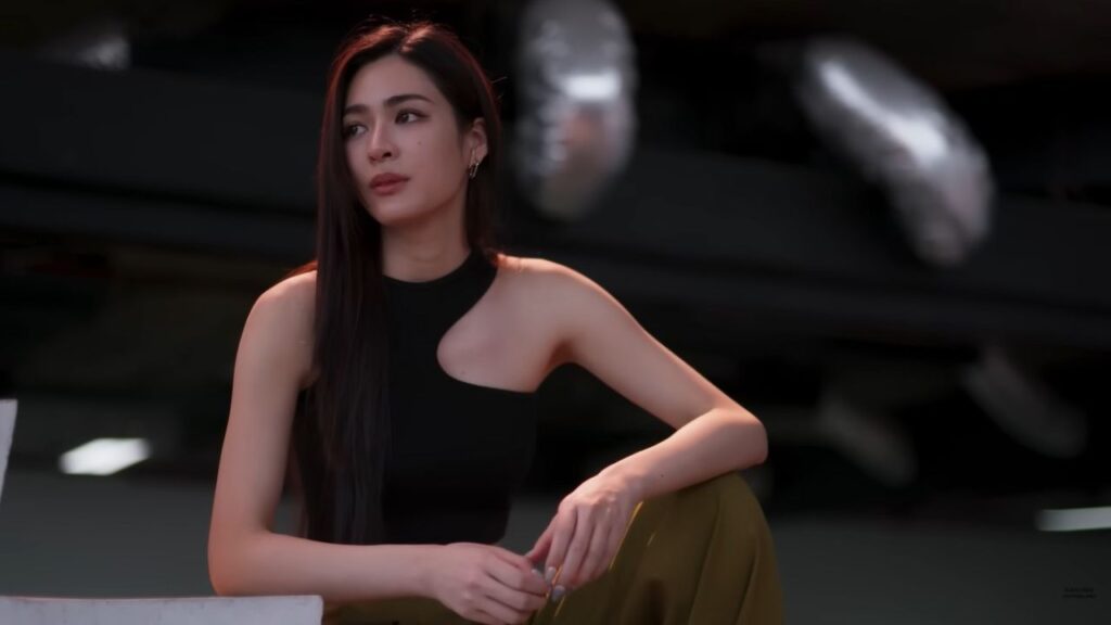 Emotional scene of Ling Ling in Only You The Series, showcasing the acting depth of Thai GL Actresses.