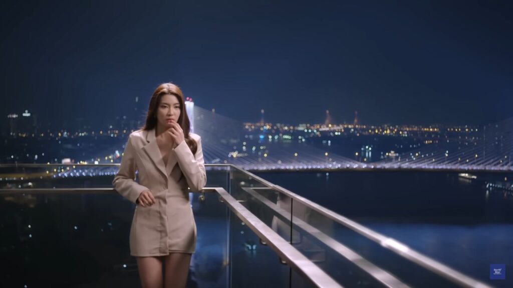 Scene featuring Dr. Prem, a character from Poisonous Love highlighting connections.