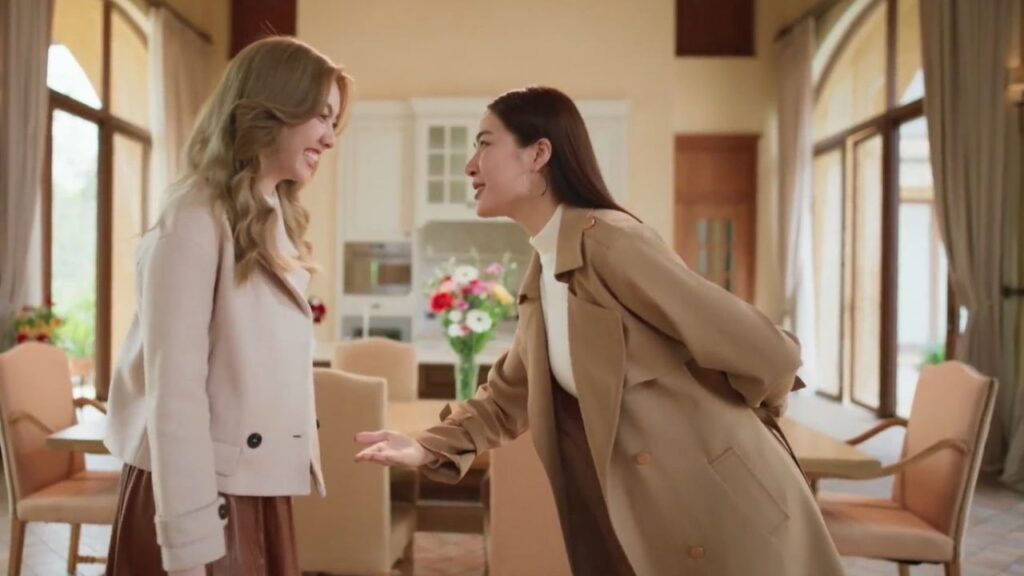 Earn and Dr. Fahlada from The Secret of Us Drama Series in a subtle moment of connection, closing this post with thoughtful hope and emotional openness.