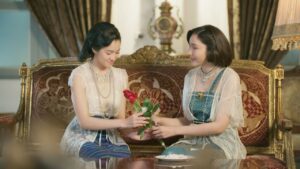 Scene from I'm Your Moon The Series, a Thai GL drama.